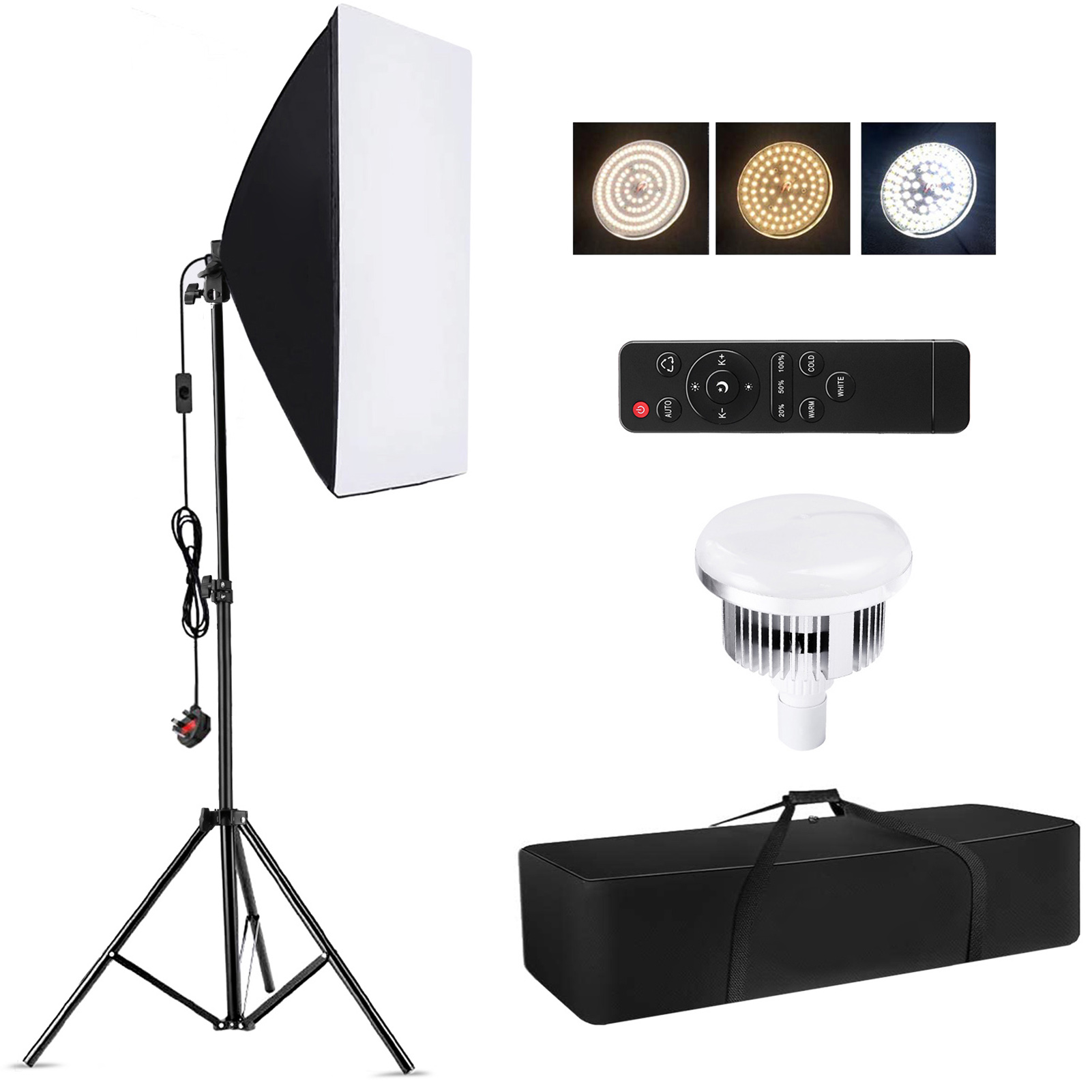 Photography Lighting Set Up - Kit de Iluminação para Estúdio Fotográfico