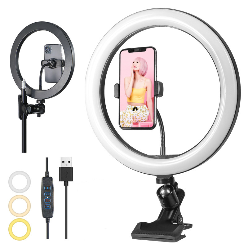 Photography Lighting Ring - Anel de luz led regulável, profissional,