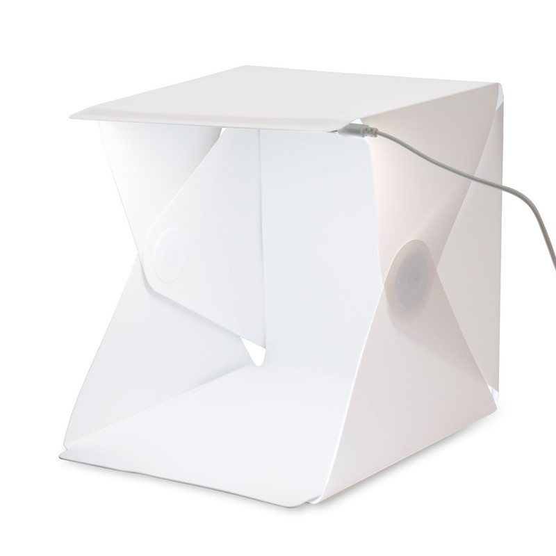 Photography Lighting And Backdrop Kits - Estúdio Fotográfico Portátil Mini com Fundo