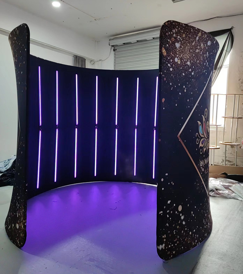 Photography Lighting And Backdrop Kits - Cabine de fotos 360 com estrutura,
