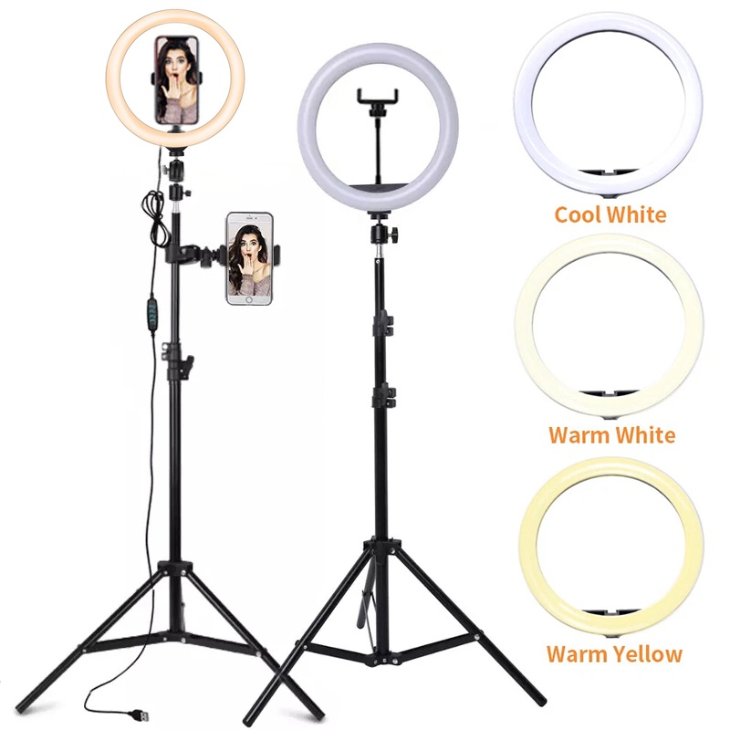 Luz de Anel LED para Selfie de - Photography Lighting Set Up avaliação e preço
