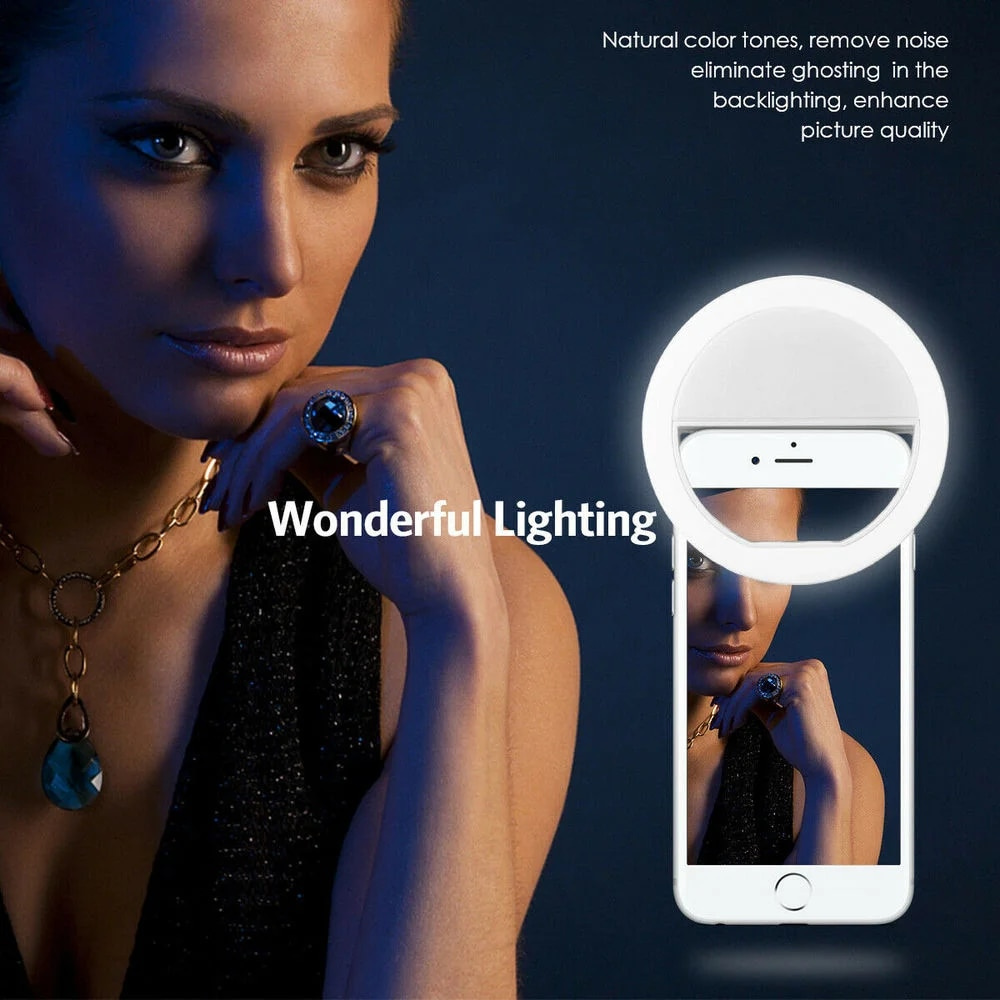 Luz de Anel LED USB Portátil p - Photography Lighting Set Up avaliação e preço