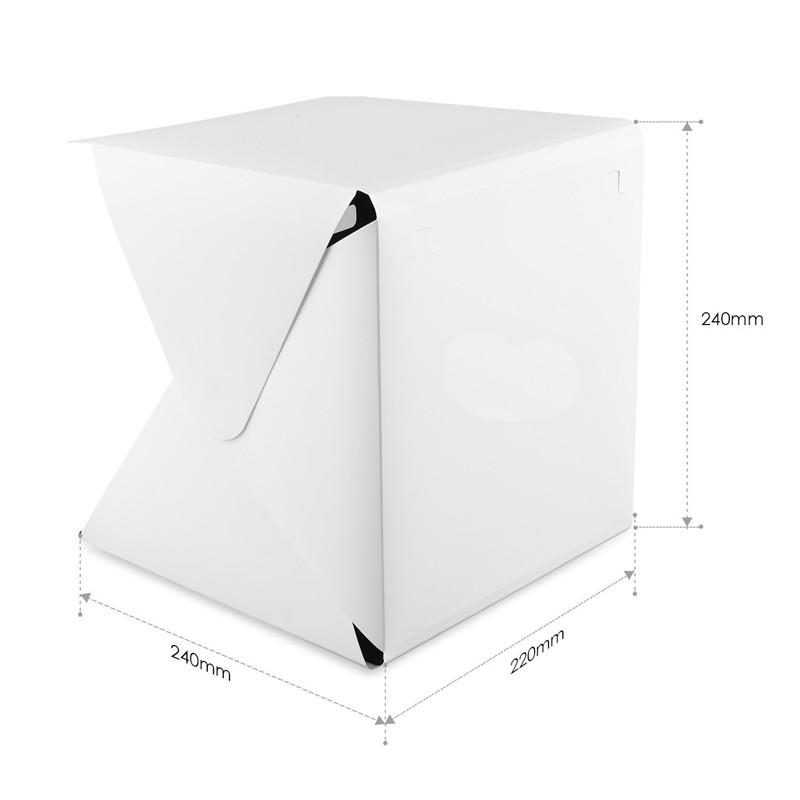 Estúdio Fotográfico Portátil M - Photography Lighting And Backdrop Kits avaliação e preço