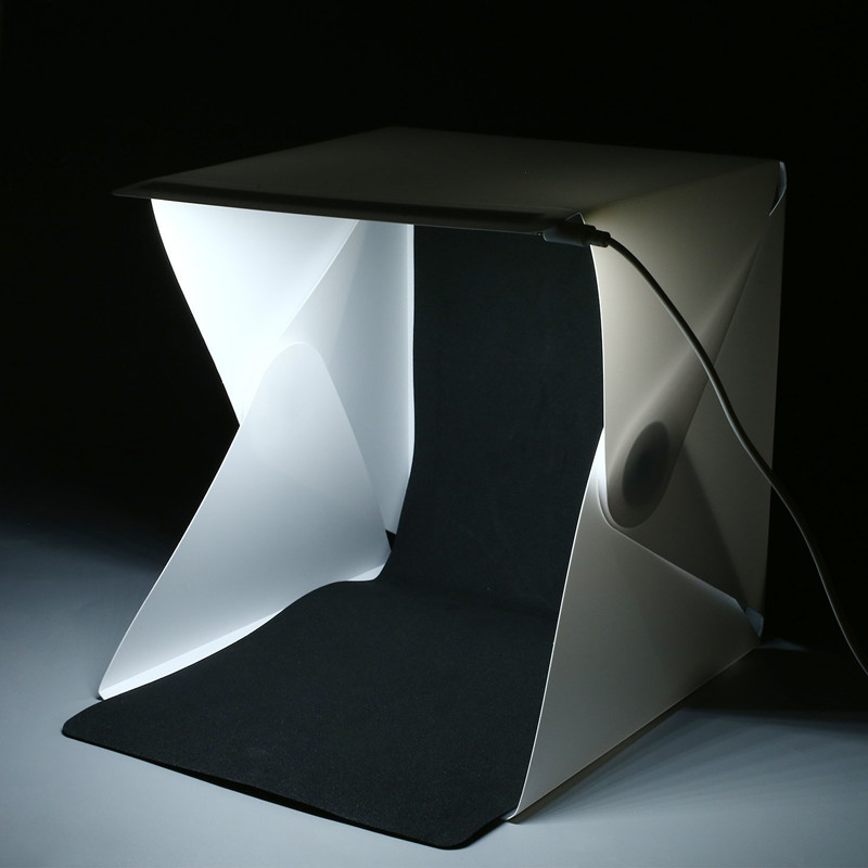 Estúdio Fotográfico Portátil M - Photography Lighting And Backdrop Kits avaliação e preço
