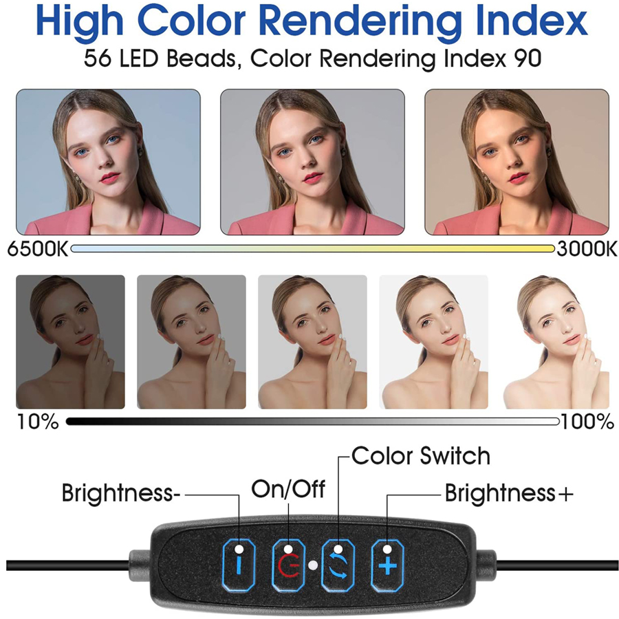 Anel de luz de 16cm para reuni - Photography Lighting Ring avaliação e preço