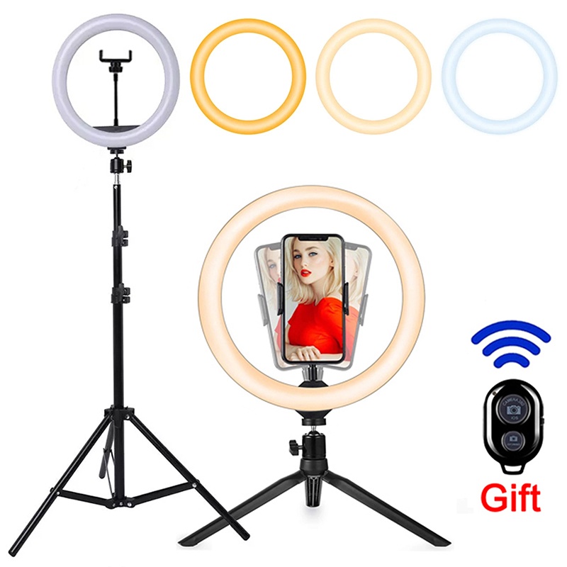 Luz de Anel LED para Selfie 16 - Photography Lighting Set Up avaliação e preço
