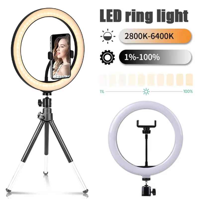 Luz de Anel LED de 10 Polegada - Photography Lighting Set Up avaliação e preço