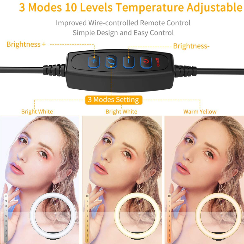 Luz de Anel LED de 10 Polegada - Photography Lighting Set Up avaliação e preço