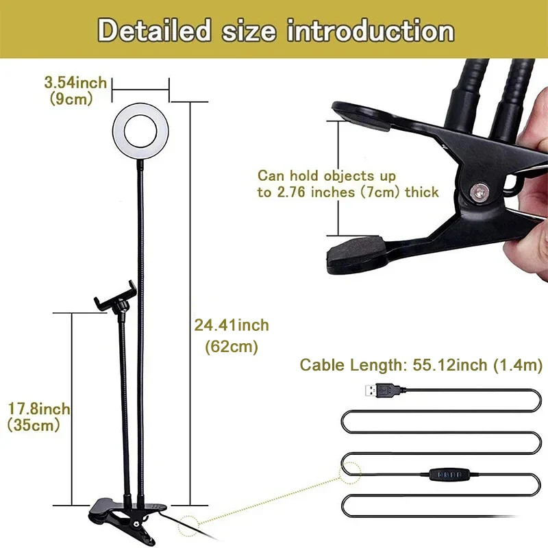 Suporte universal flexível par - Photography Lighting Set Up avaliação e preço