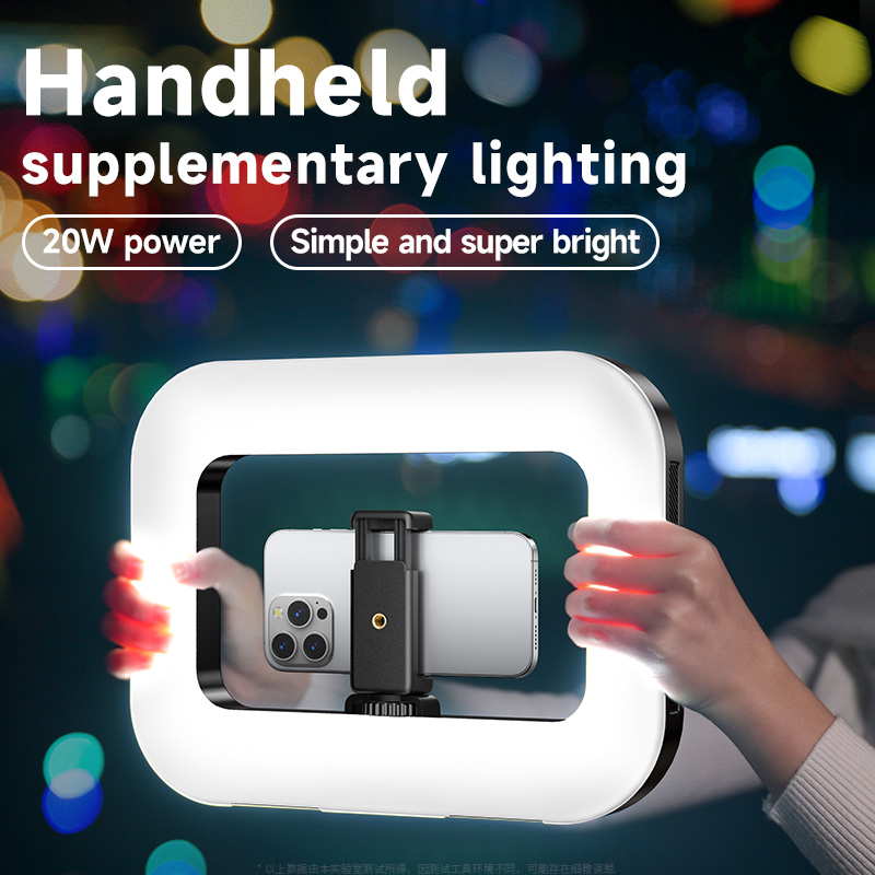 Anel de luz led recarregável c - Photography Lighting Set Up avaliação e preço