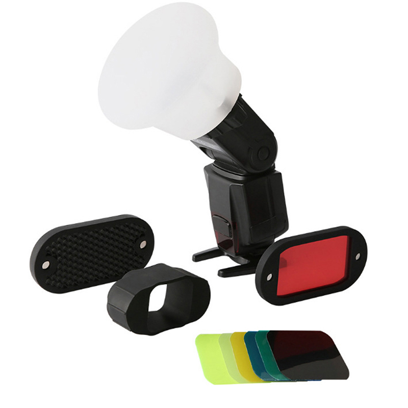 Difusor de luz de silicone, es - Photography Lighting Kit Godox avaliação e preço