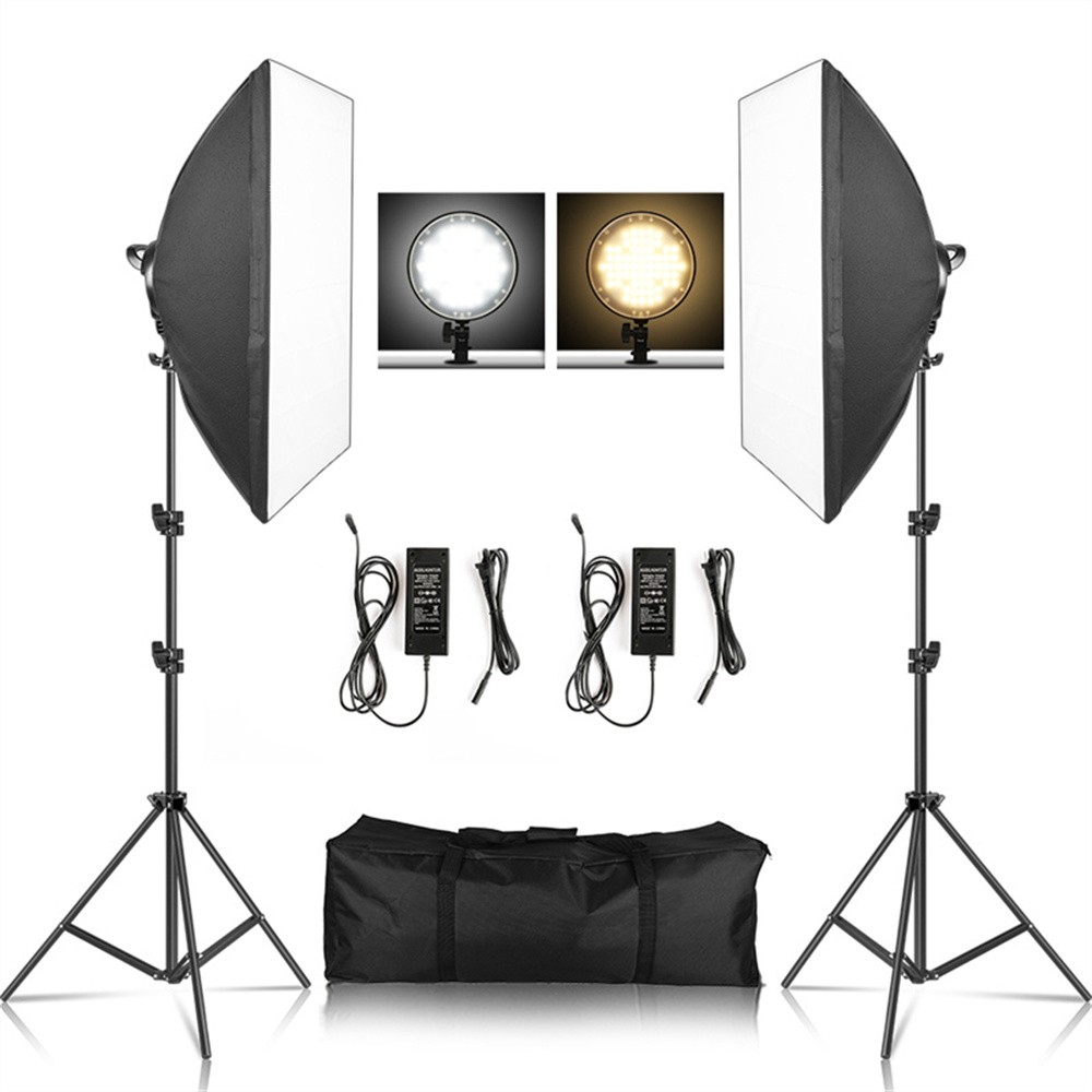 Softbox luz fotografia kit fot - Photography Lighting Set Up avaliação e preço